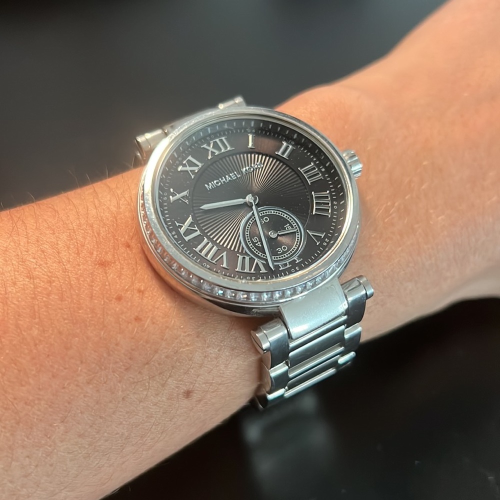 Michael Kors Skylar Black Dial Watch